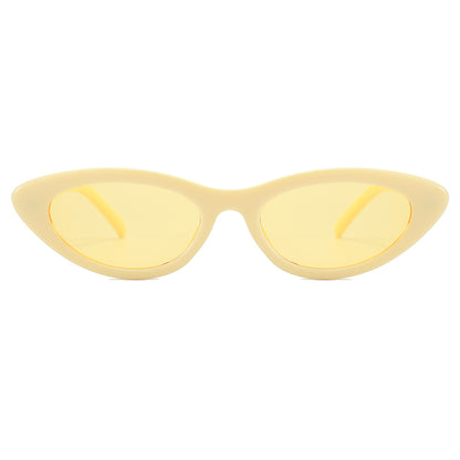 Cat Eye Women Small Triangle Sunglasses