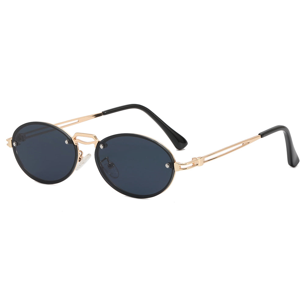 Metal Frame Round Shades Sunglasses