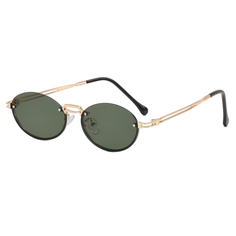 Metal Frame Round Shades Sunglasses