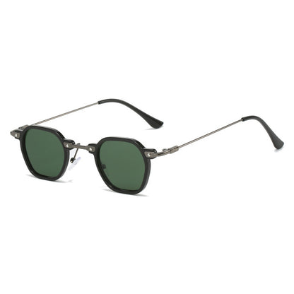 Retro Square Narrow Gradients Outdoor Sunglasses