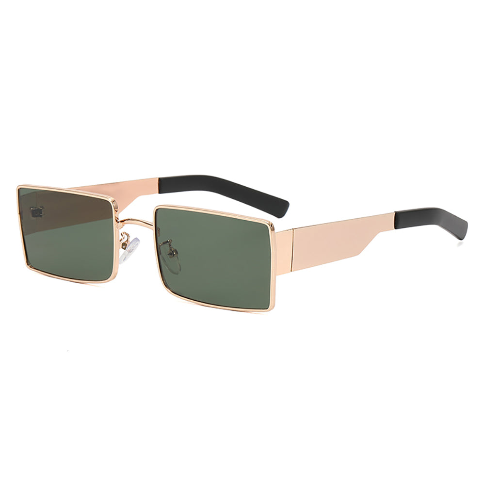 Metal Frame Retro Small Rectangle Sunglasses