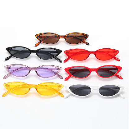 Women Small Triangle Cat Eye Sunglasses