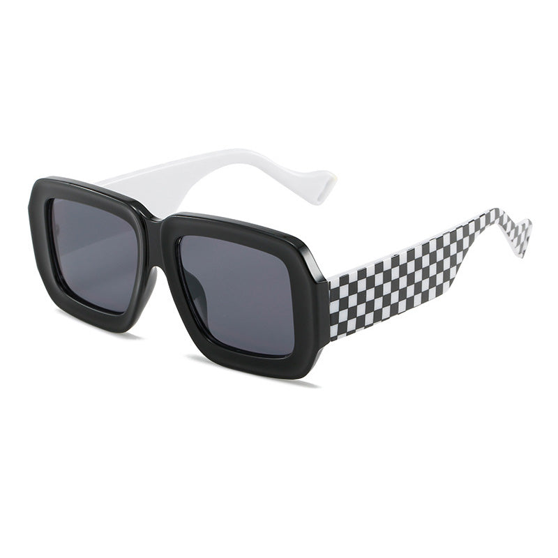 Mosaic Square Oversized Sunglasses for Women