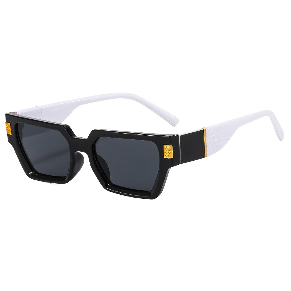 Classic Square Thick Frame Sunglasses