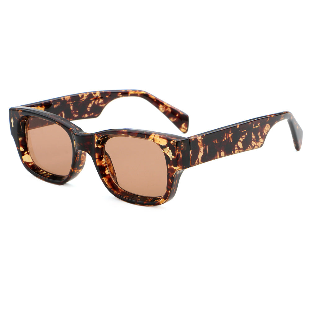 Cat Eye Women Small Polygon Irregular Stylish Sunglasses