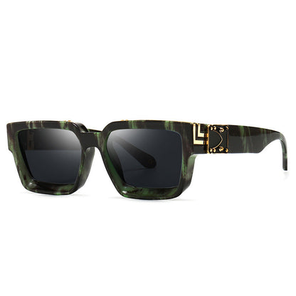 Fashion Luxury Square Millionaire Style Sunglasses