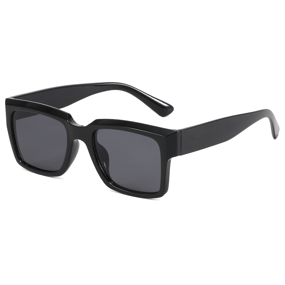 Oversized Modern Square Gradient Shades Sunglasses
