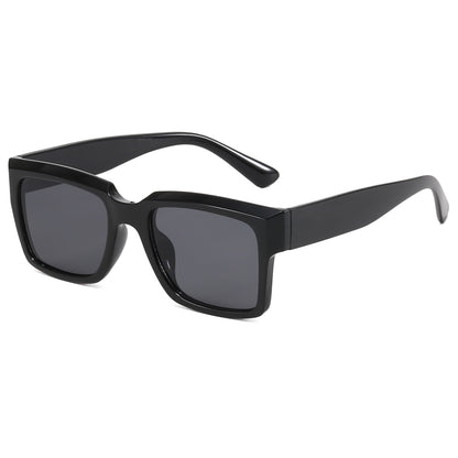 Oversized Modern Square Gradient Shades Sunglasses