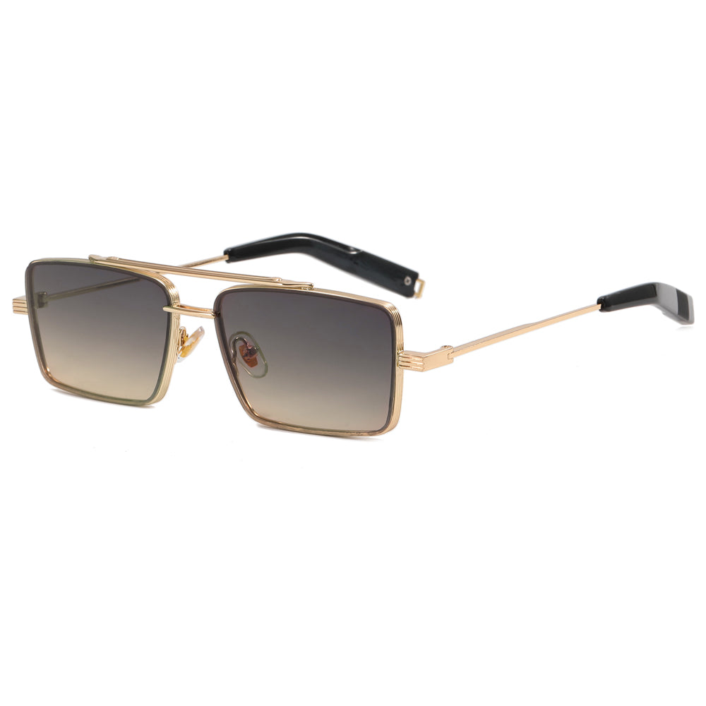 Fashion Metal Frame Shades Sunglasses
