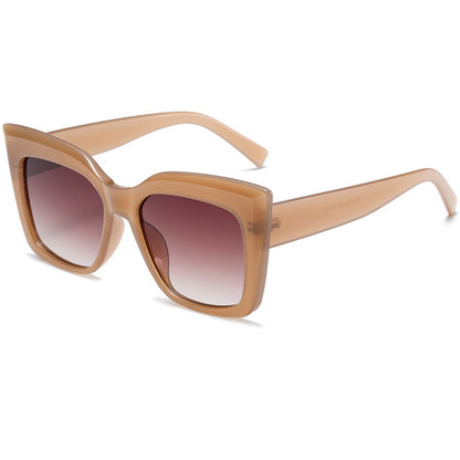 Retro Cat Eye Square Women UV400 Protection Sunglasses