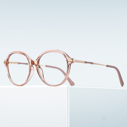 Oval TR90 Computer Gaming Eyeglasses Blue Light Blocking Glasses