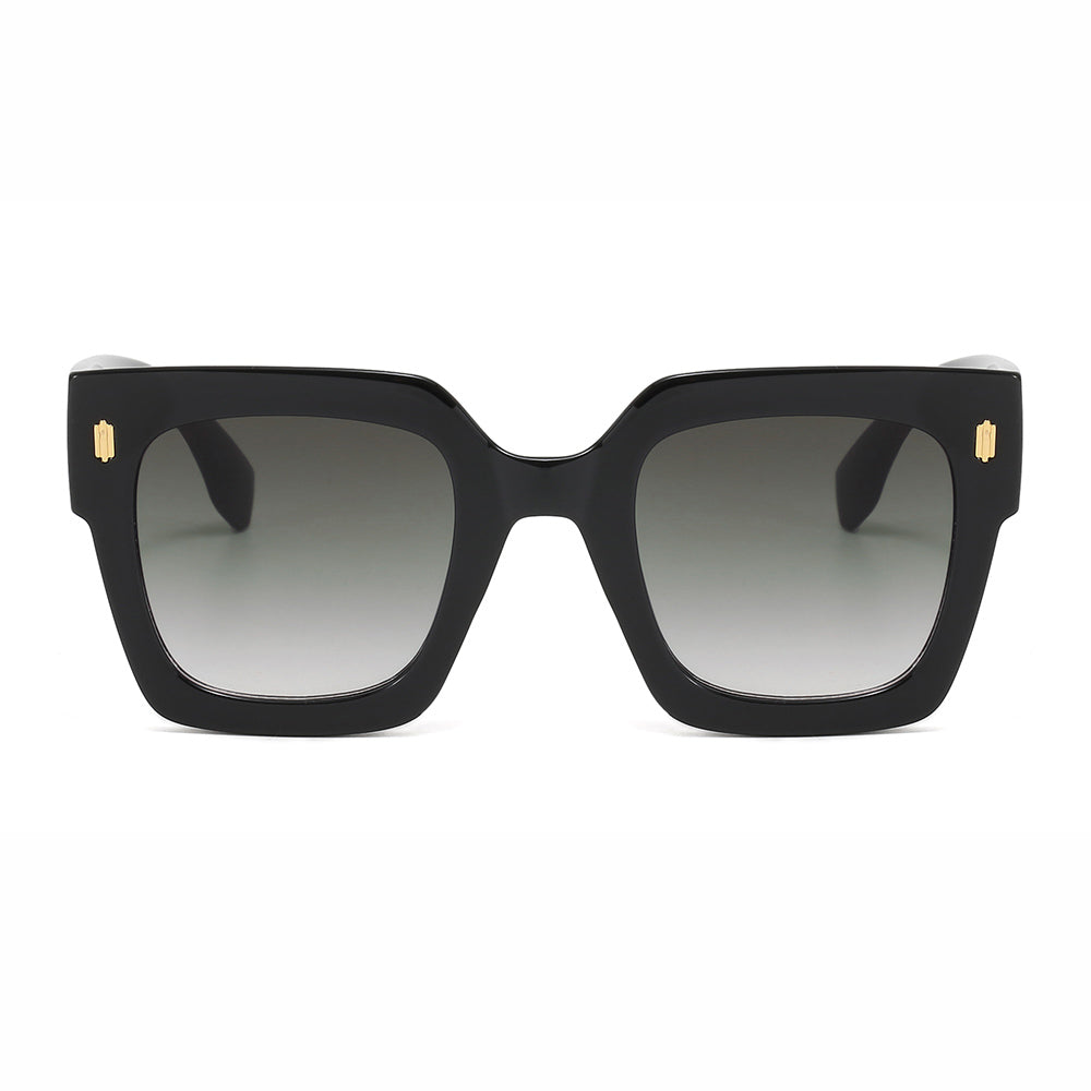 Oversized Cat Eye Square Outdoor Holiday Sunglasses