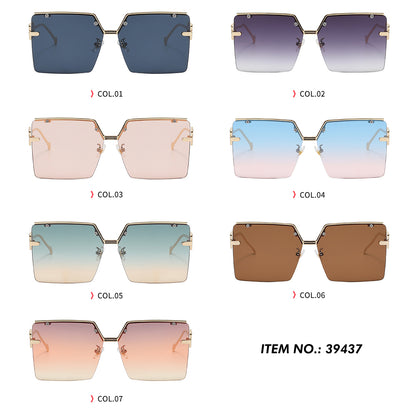 Square Metal Shades Sunglasses