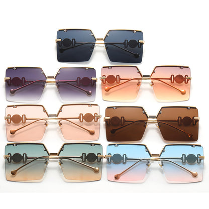 Square Metal Shades Sunglasses