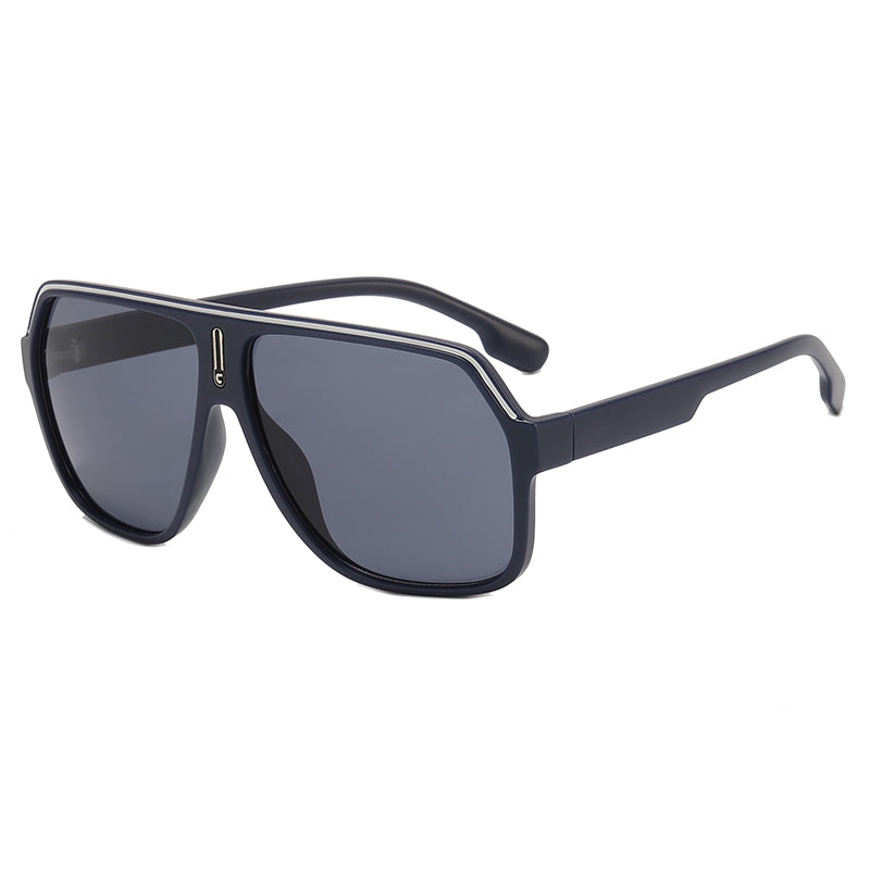 Flat Top Oversized Shades Sunglasses