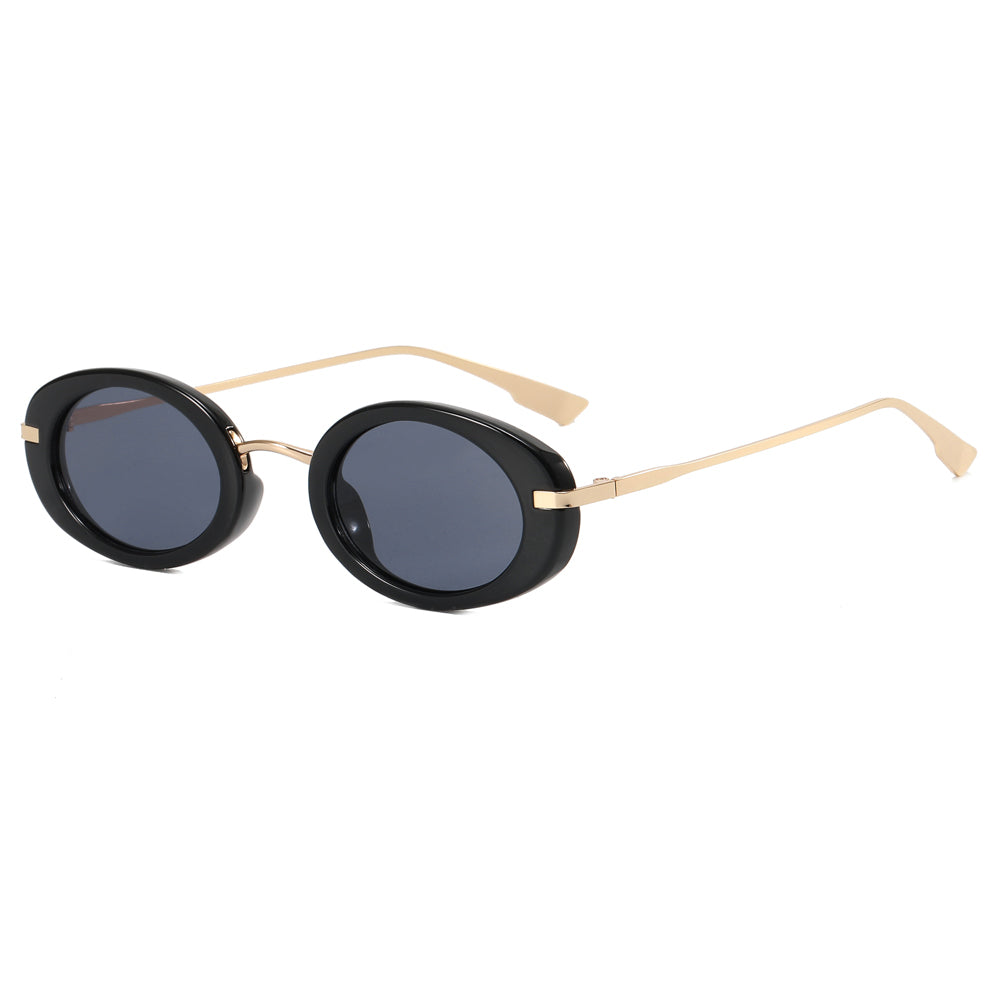 Retro Oval Sunglasses