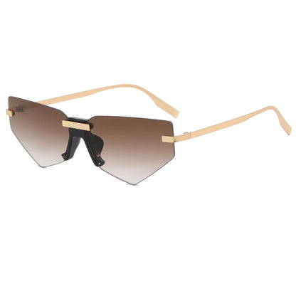 Fashion Rimless Sunglasses