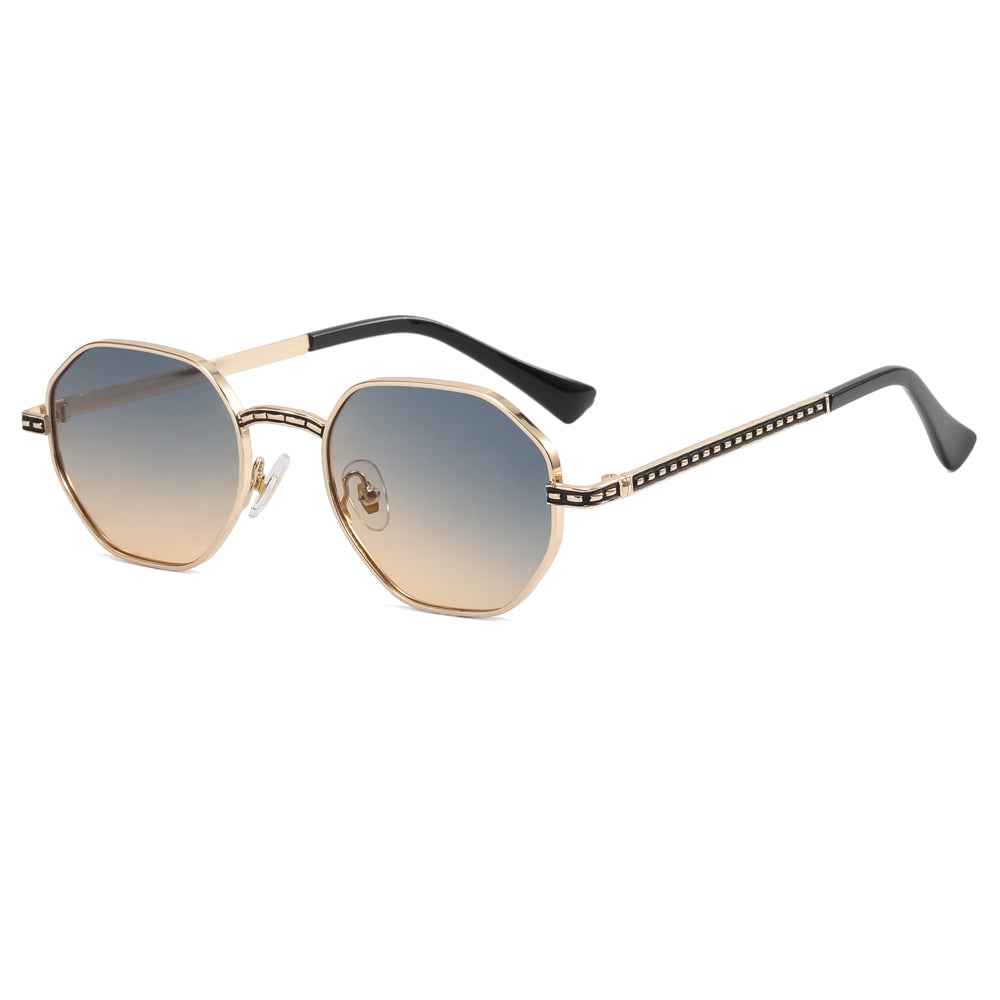 Polygon Metal Sunglasses