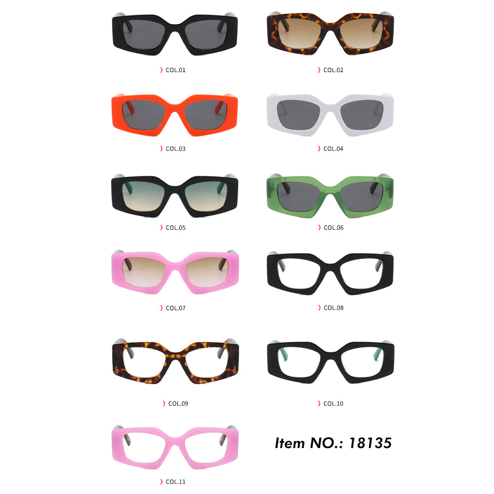 Irregular Cat Eye Shades Sunglasses