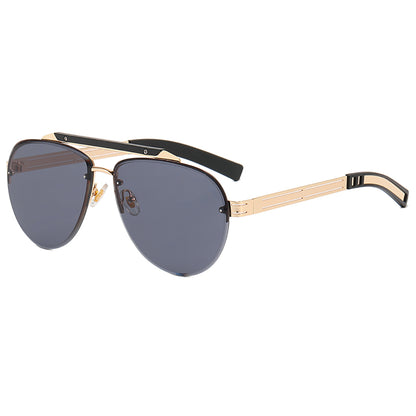 Metal Frame Men Shades Sunglasses