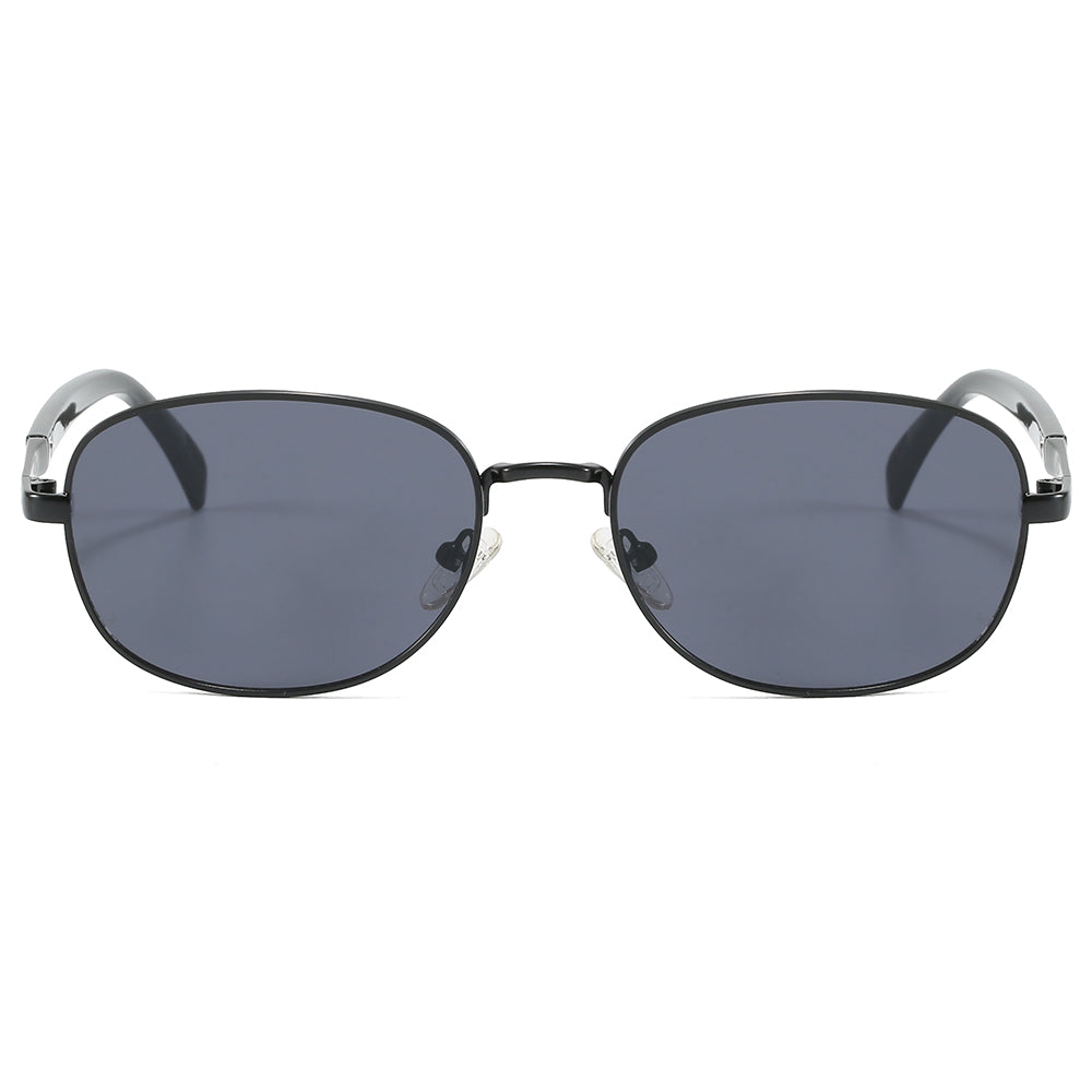 Retro Classic Round Metal Outdoor Vacation Sunglasses