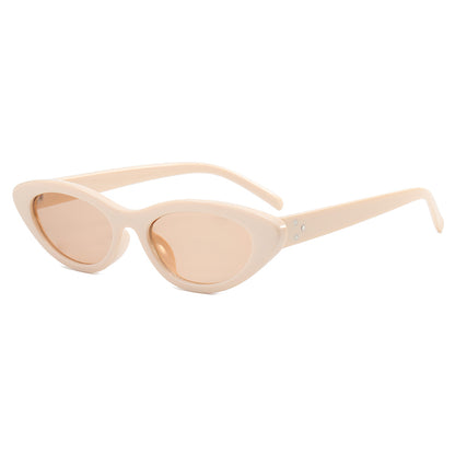 Cat Eye Women Small Triangle Sunglasses