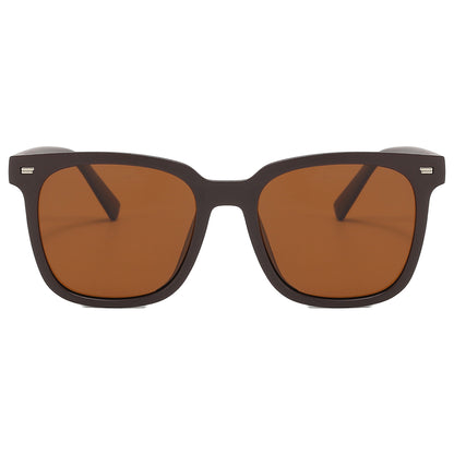 Retro Classic TR Frame Square Polarized Sunglasses