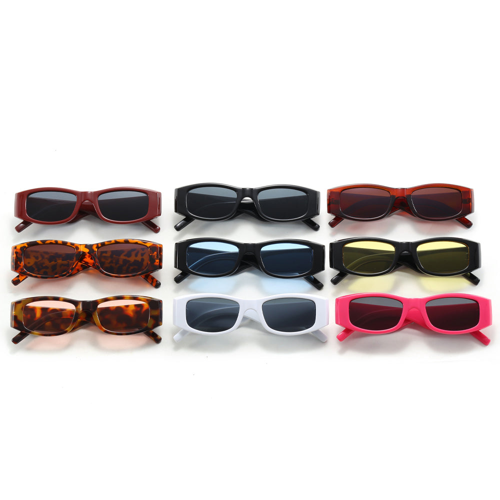 Y2K Retro Small Rectangle Sunglasses