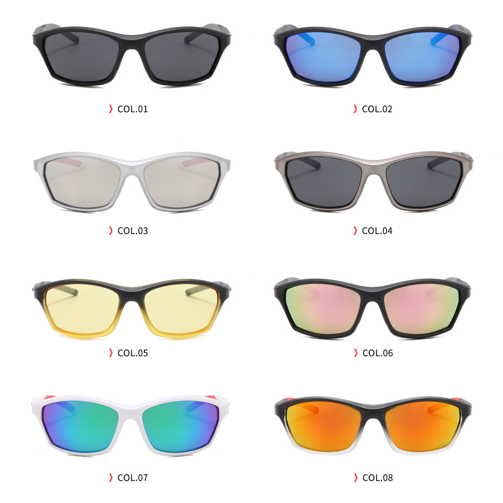Rectangle Shape Spring Hinges Sunglasses
