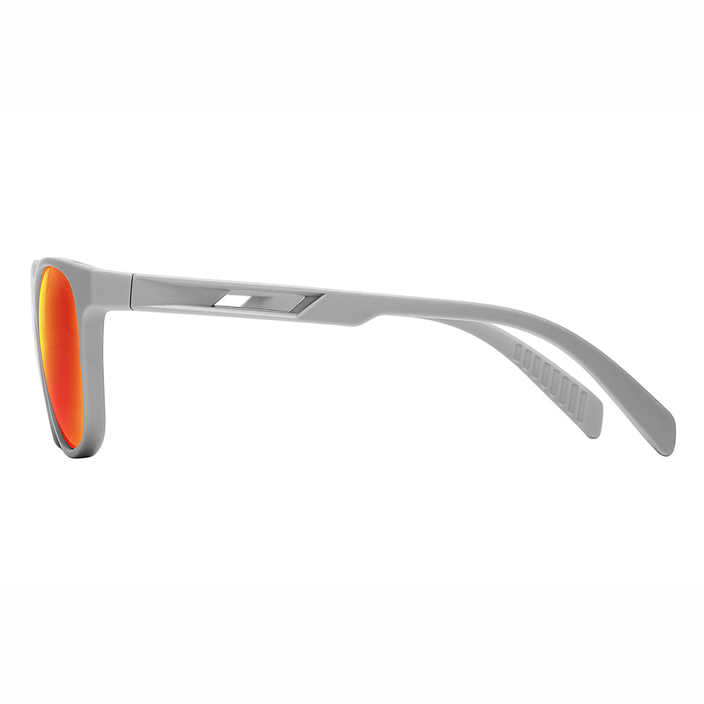 Square Chic Shield Mirrored Polarized Sporty Sunglasses