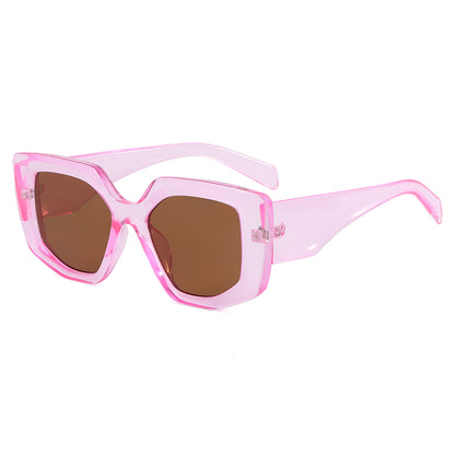 Oversized Square Cat Eye Shades Sunglasses