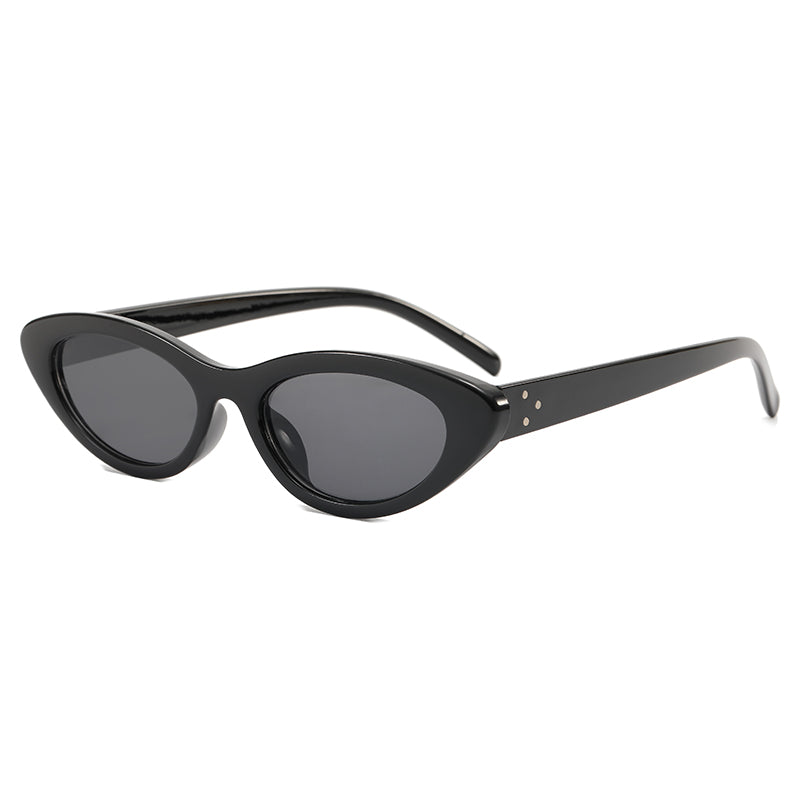 Cat Eye Women Small Triangle Sunglasses
