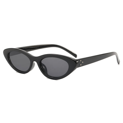 Cat Eye Women Small Triangle Sunglasses
