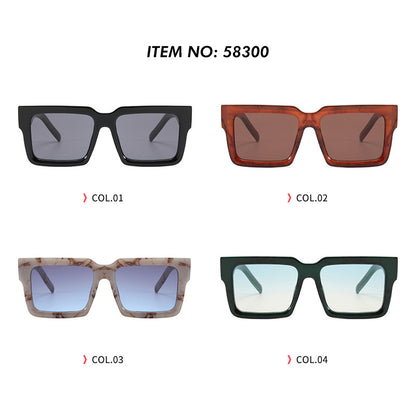 New Rectangle Shades Sunglasses