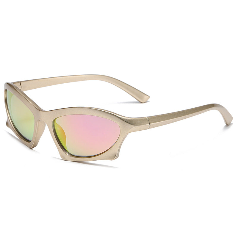 Small Rectangle Cat Eye Sunglasses