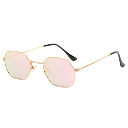 Polygon Shades Metal Frame Sunglasses