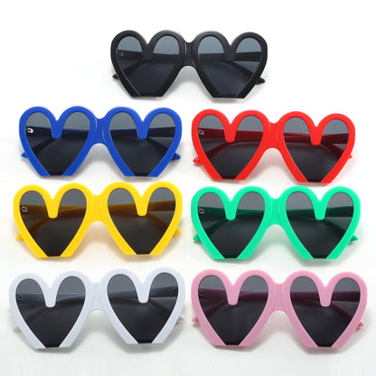 Lovely Cute Heart Shaped Sunglasses