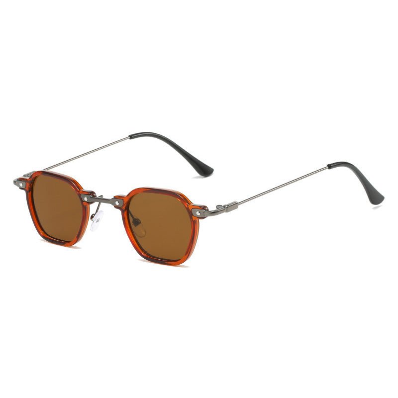 Retro Square Narrow Gradients Outdoor Sunglasses