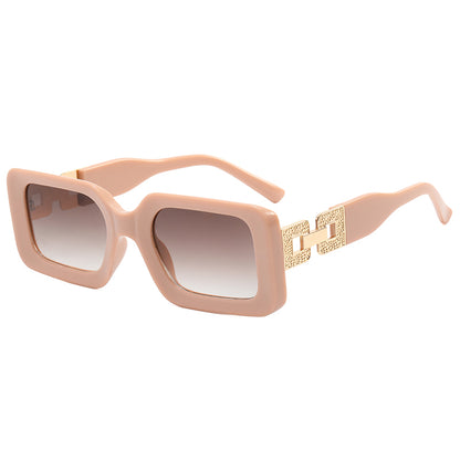 Vintage Luxury Rectangle Sunglasses