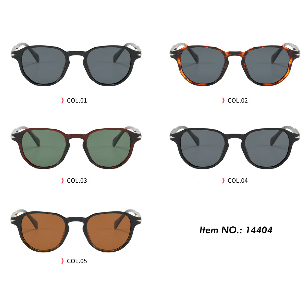 Retro Round Polarized Sunglasses