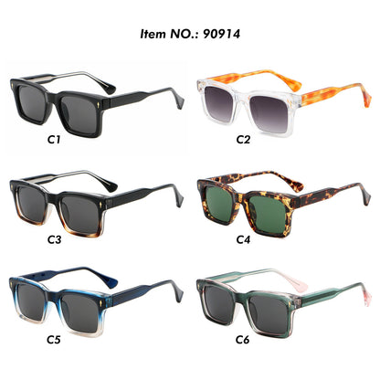 Rectangle Vintage Cat Eye Driver Sunglasses