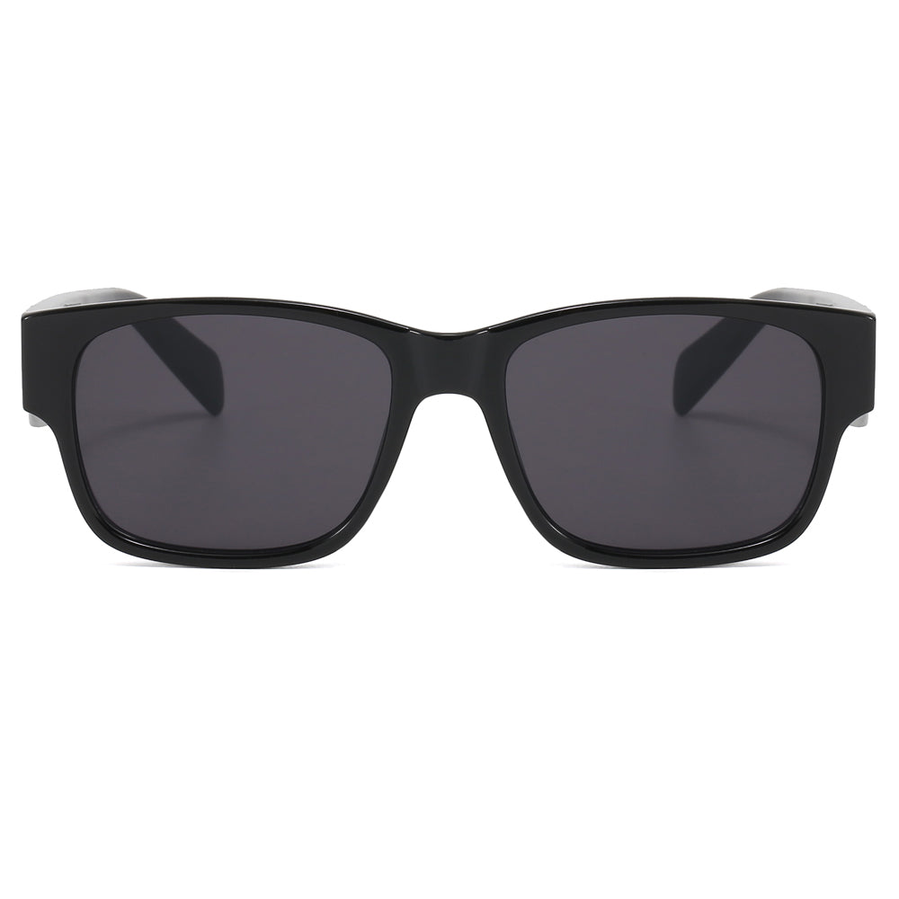 Vintage Thick Square Trendy Cateye Sunglasses