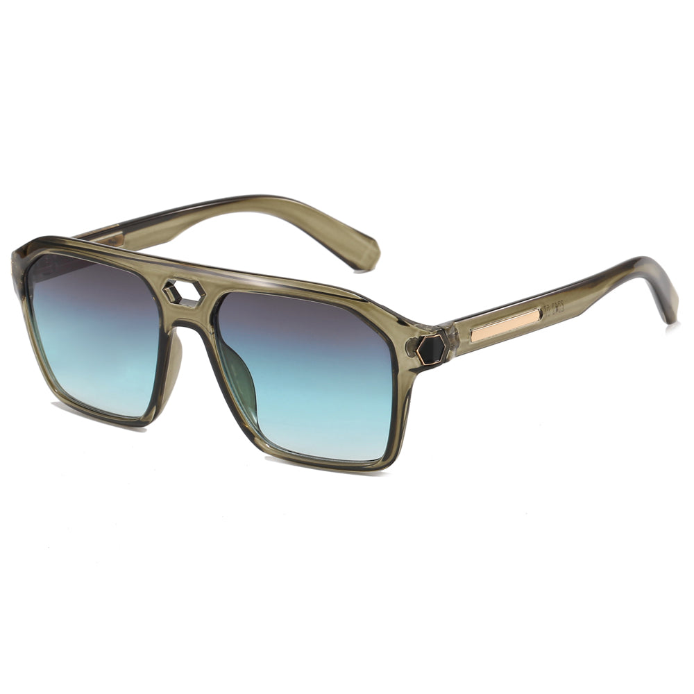 Square Flat Top Pilot Sunglasses