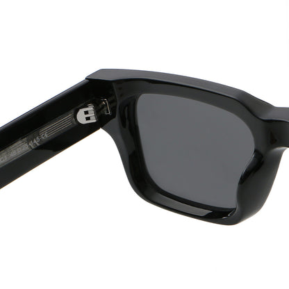 Vintage Classic Thick Rectangle Travel  Shades Sunglasses