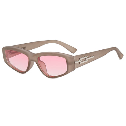 Women Rectangle Shades Sunglasses