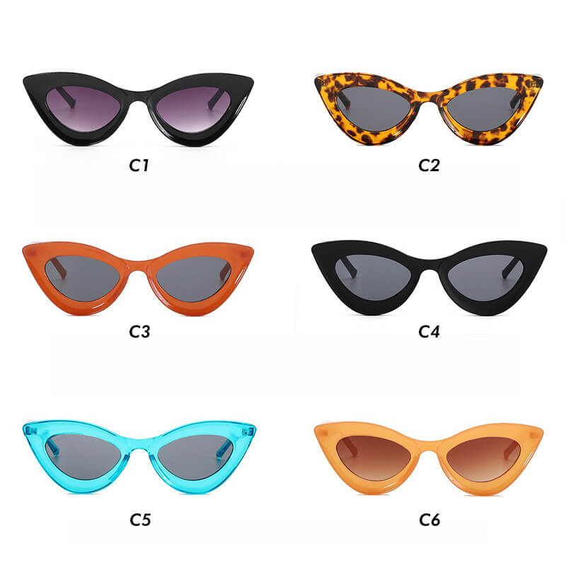 Triangle Cateye Sunglasses