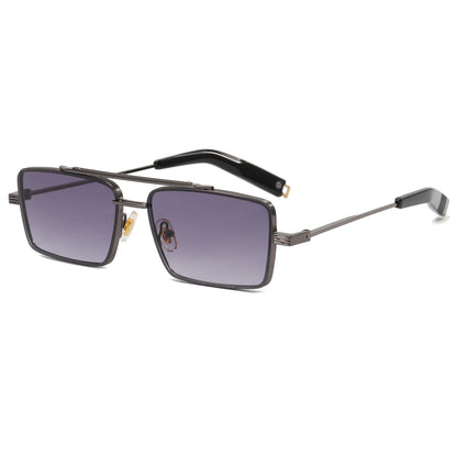 Fashion Metal Frame Shades Sunglasses