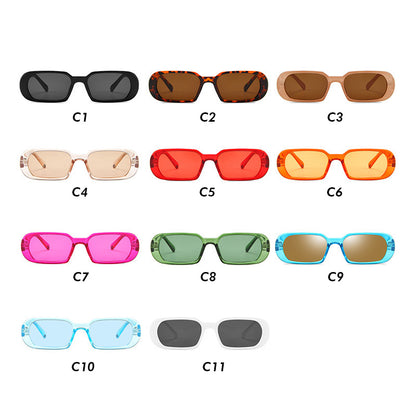 Retro Cool ins Small Rectangle Travel Sunglasses