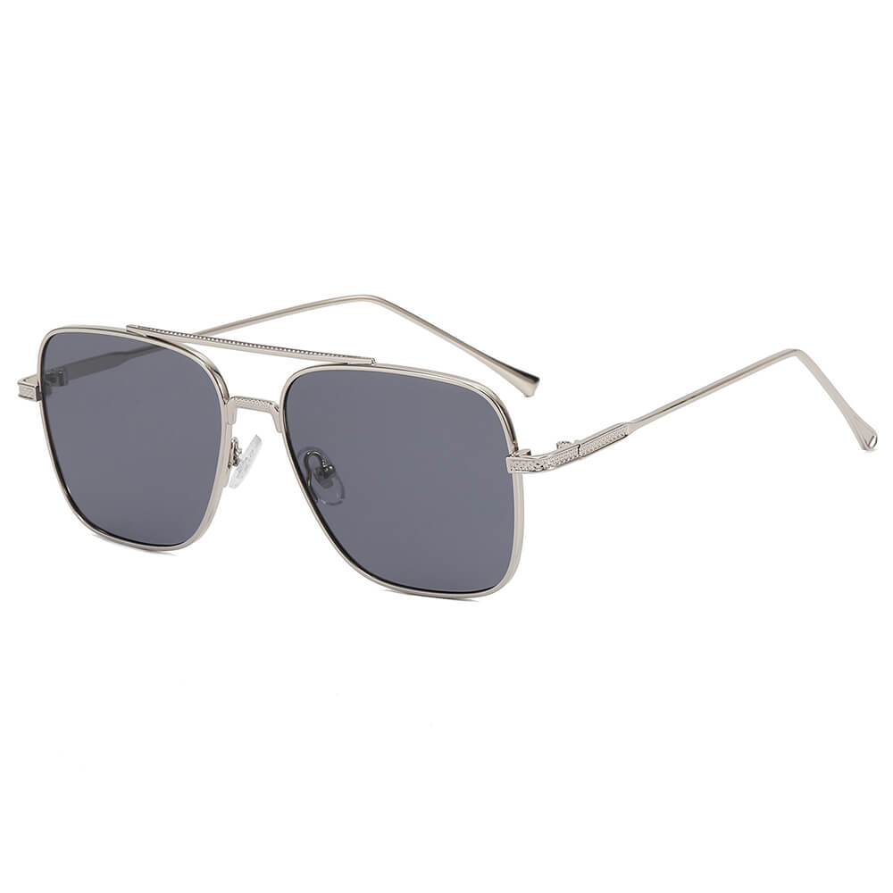 Square Metal Sunglasses