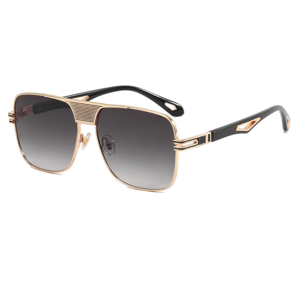 Square Flat Top Men Shades Sunglasses